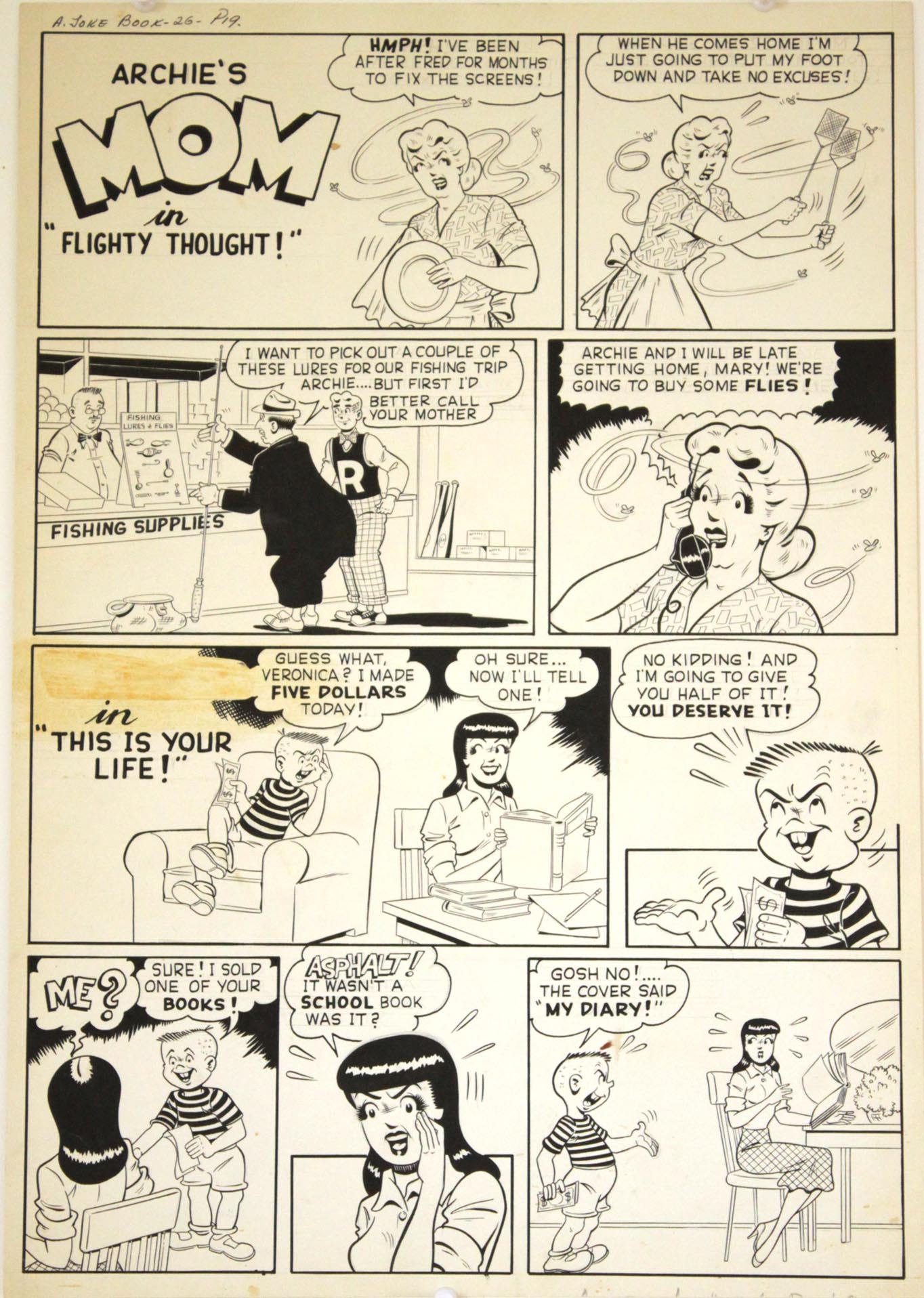 Archie’s Joke Book Pg. 19 - Primary