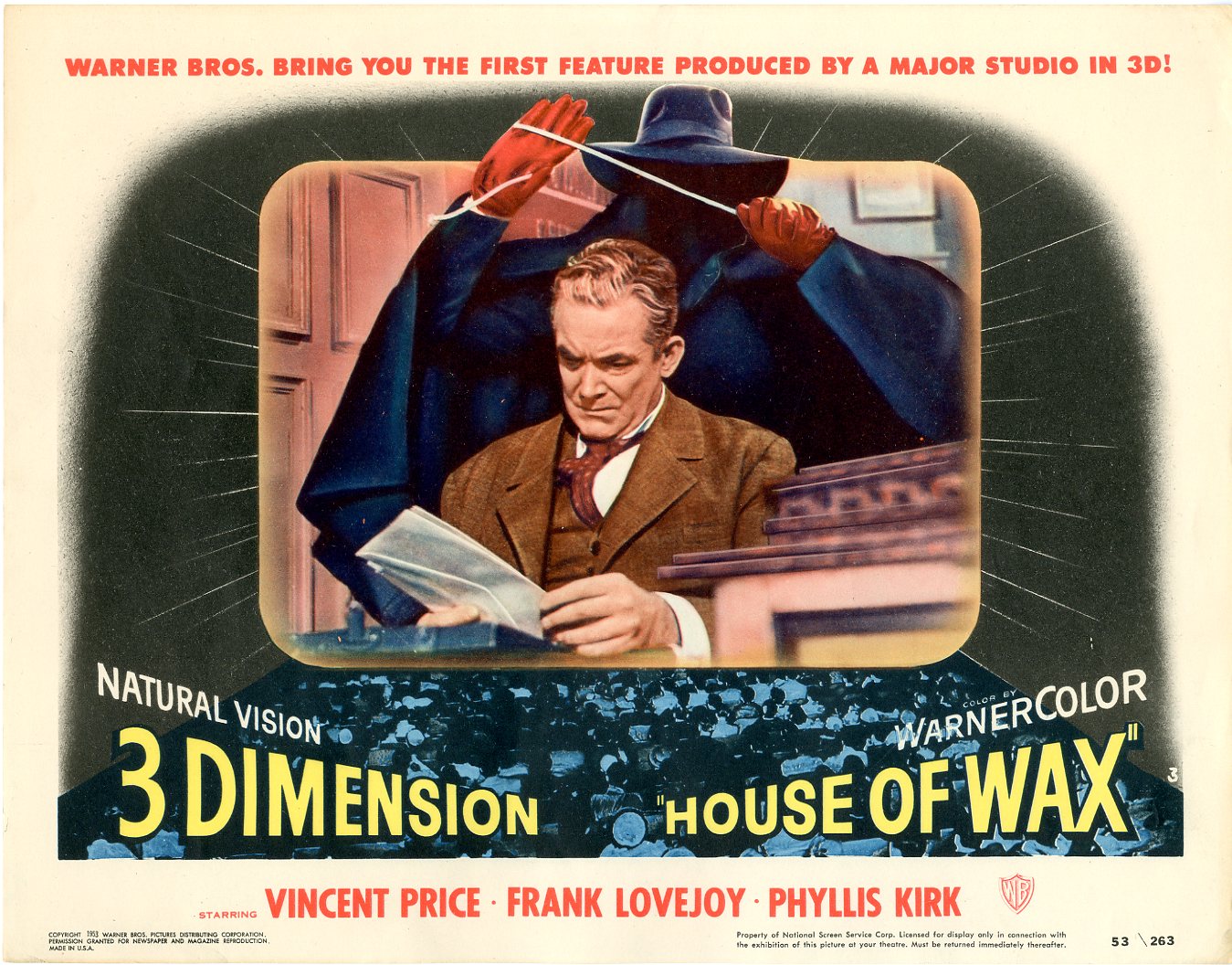 3 Dimension House Of Wax 1953 - Primary