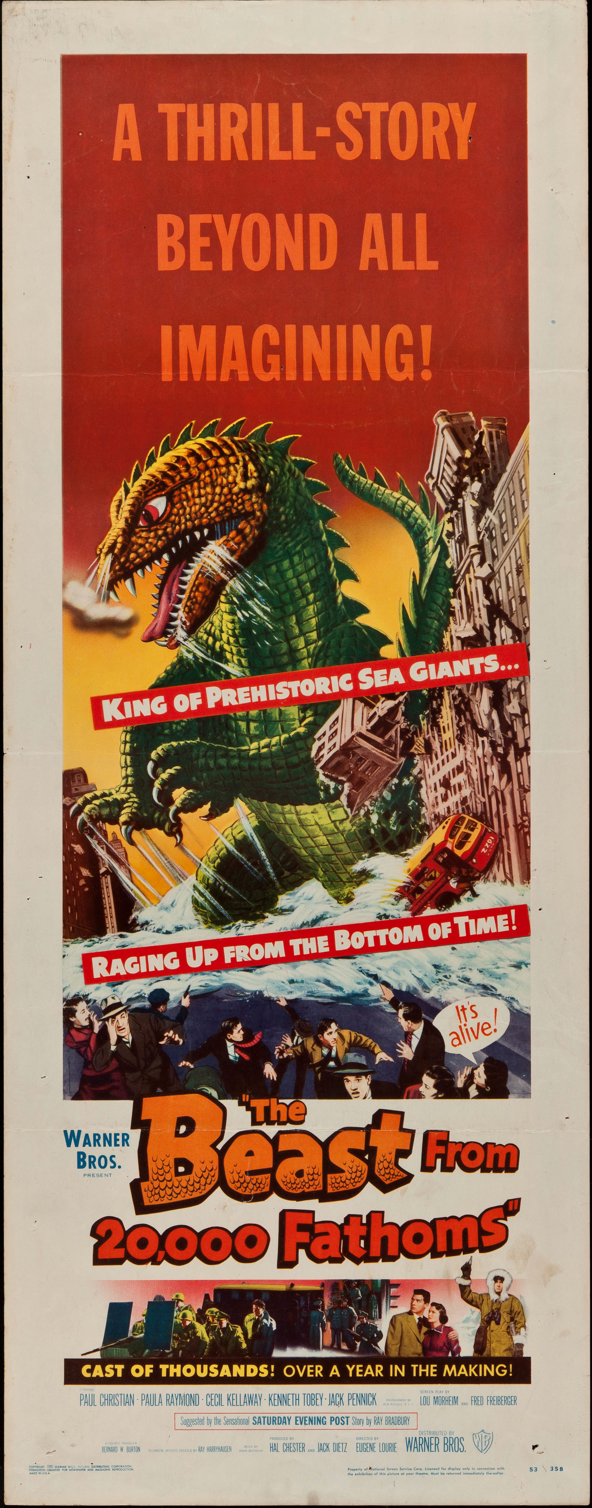 Beast From 20,000 Fathoms 1953 - Primary