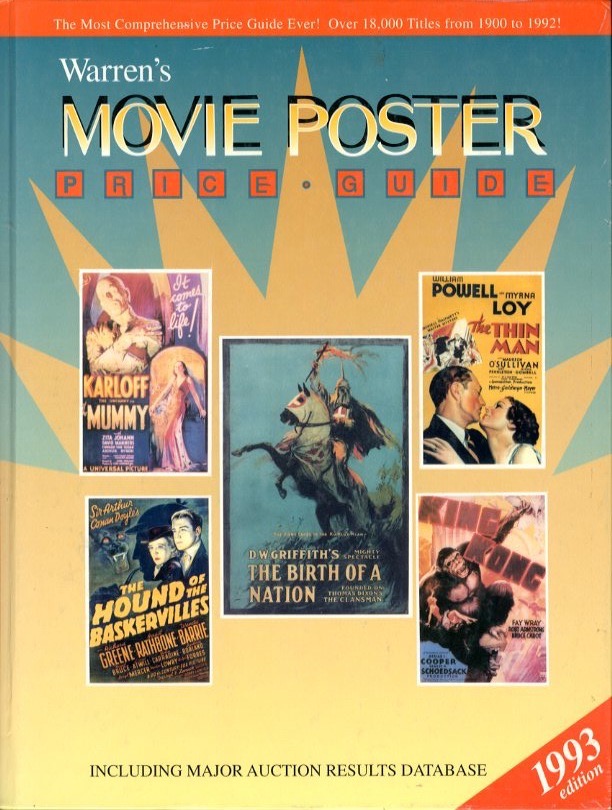 Warren’s Movie Poster Price Guide Other Products Details Four Color Comics