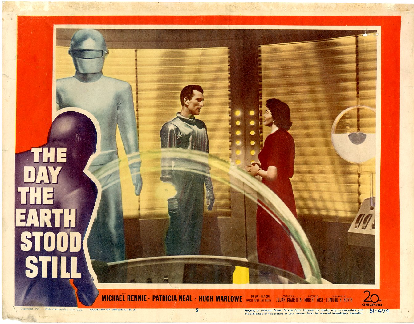 The Day Earth Stood Still Set #2 1951 - Primary