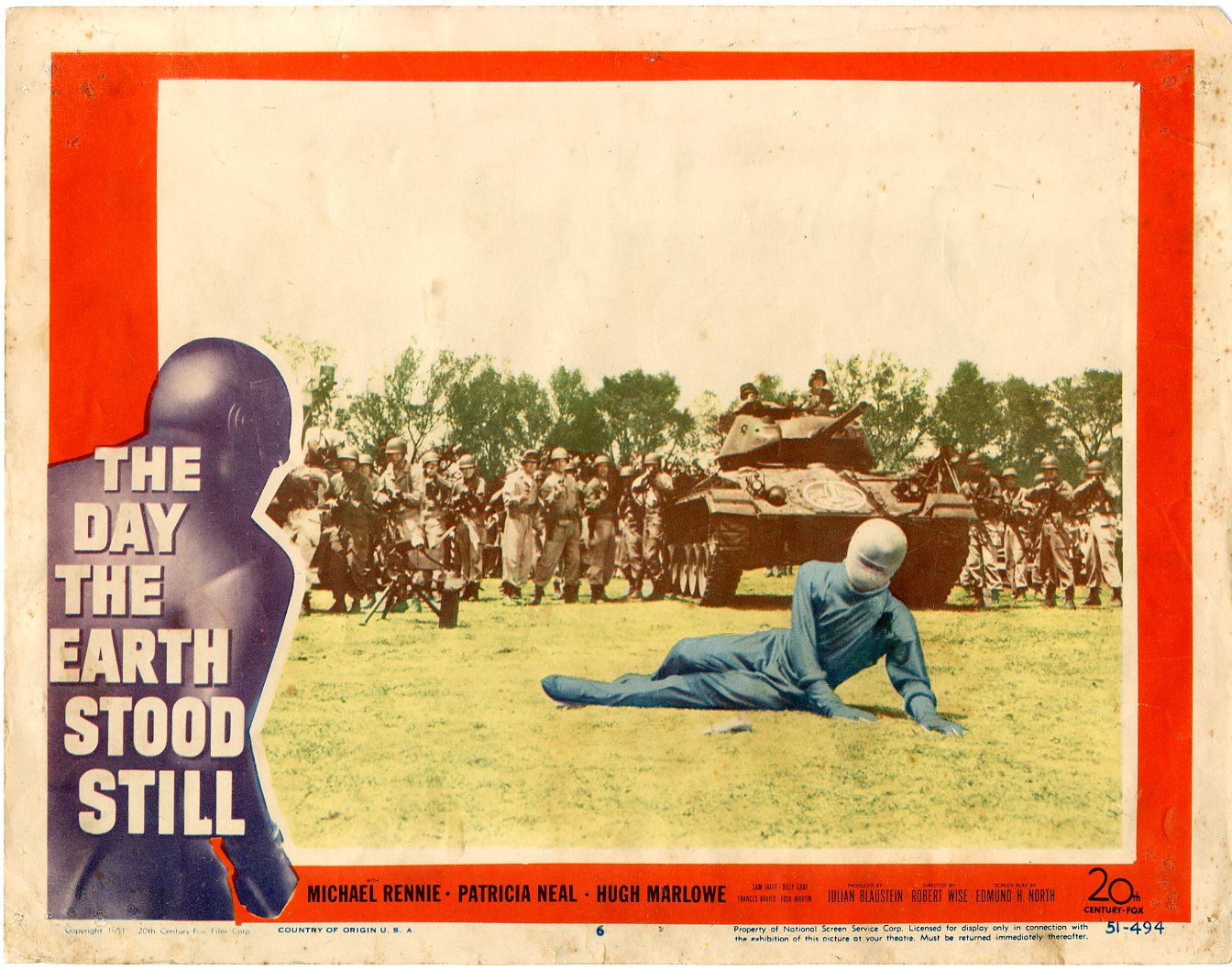 The Day Earth Stood Still Set #2 1951 - Primary