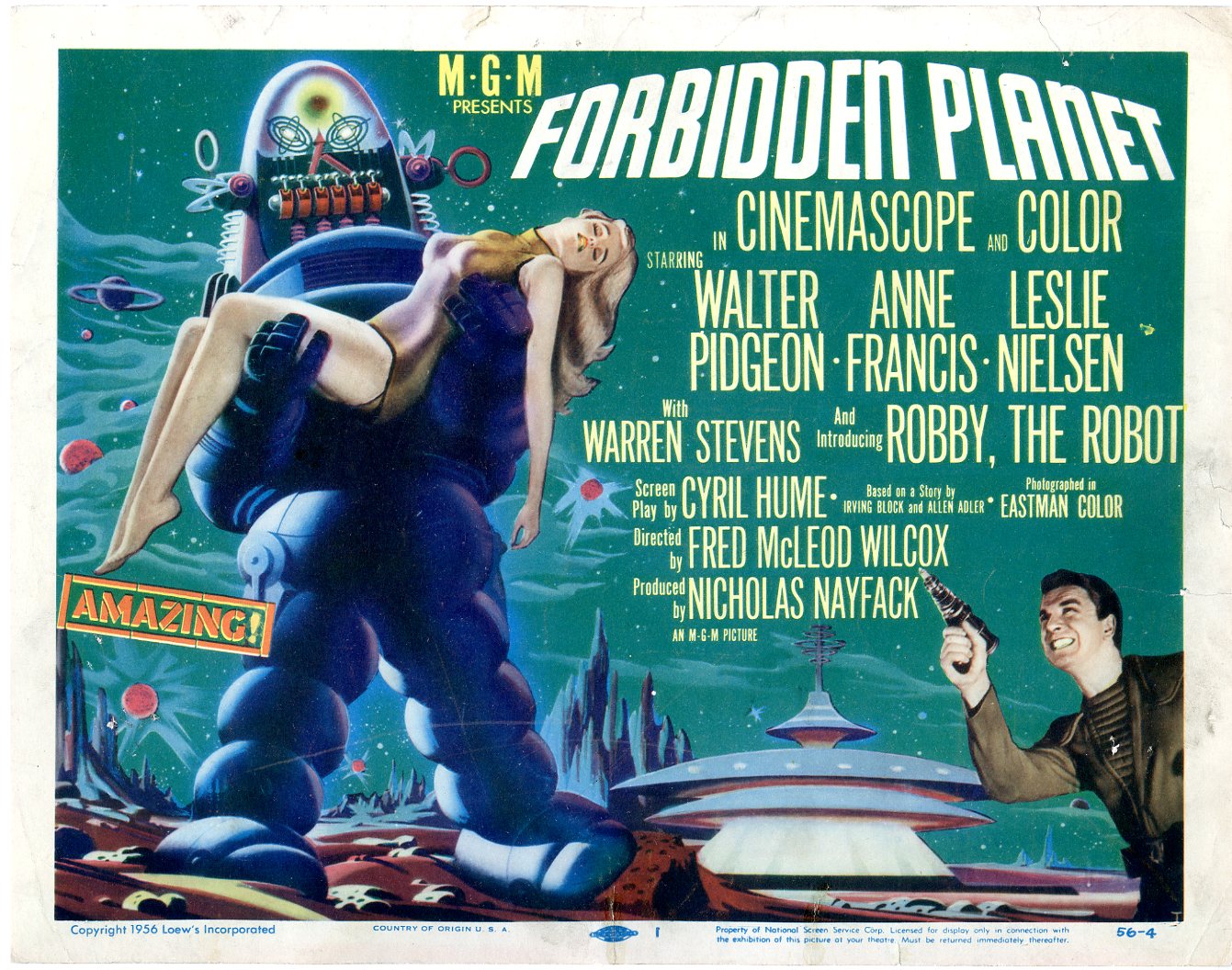 Forbidden Planet 1956 Set #2 - Primary