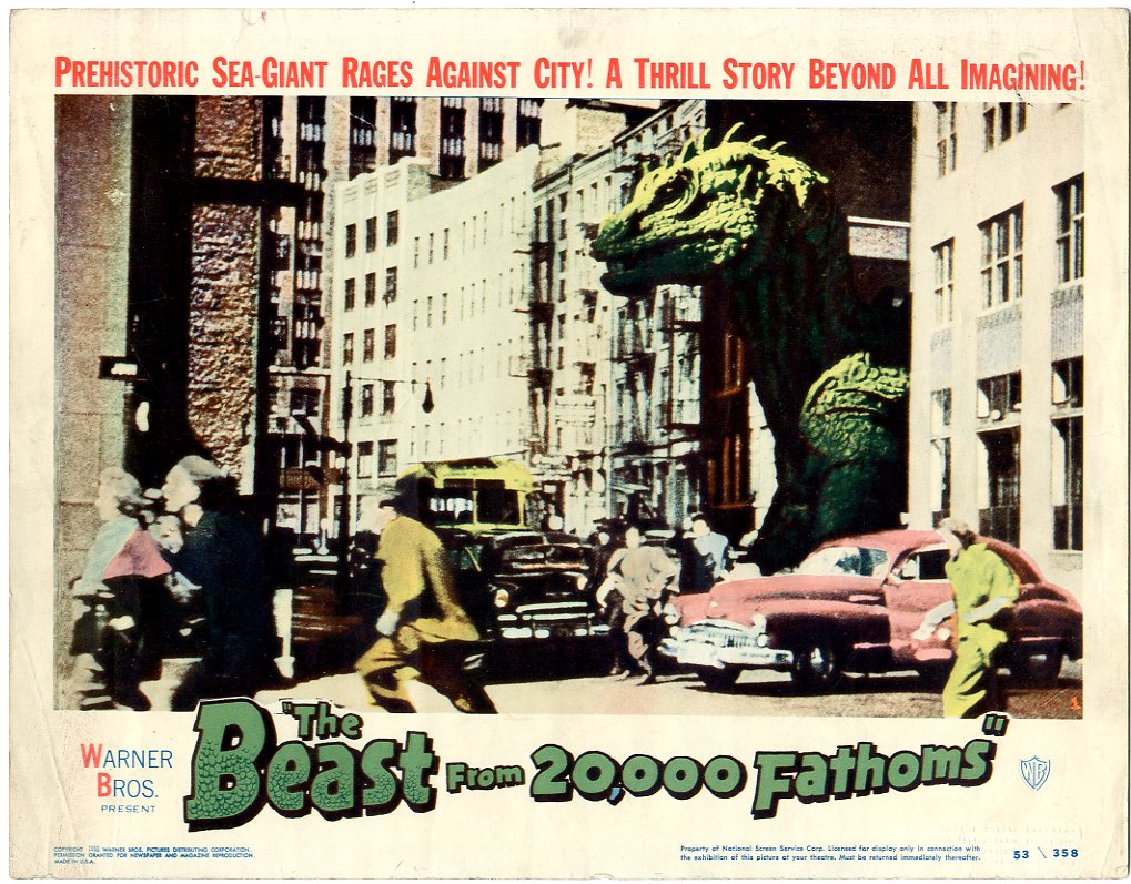 Beast From 20,000 Fathoms 1953 Set #2 - Primary