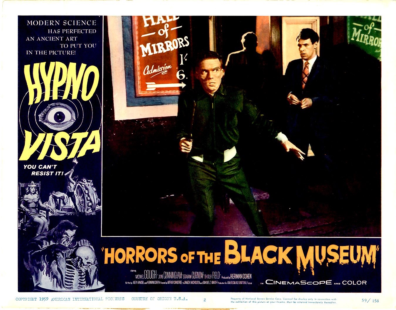 Horrors of the Black Museum 1959 / Issue 1 Sold Details Four Color