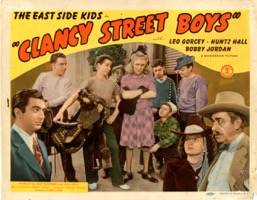 Clancy Street Boys  1943  8 Lobby Card Set - Primary