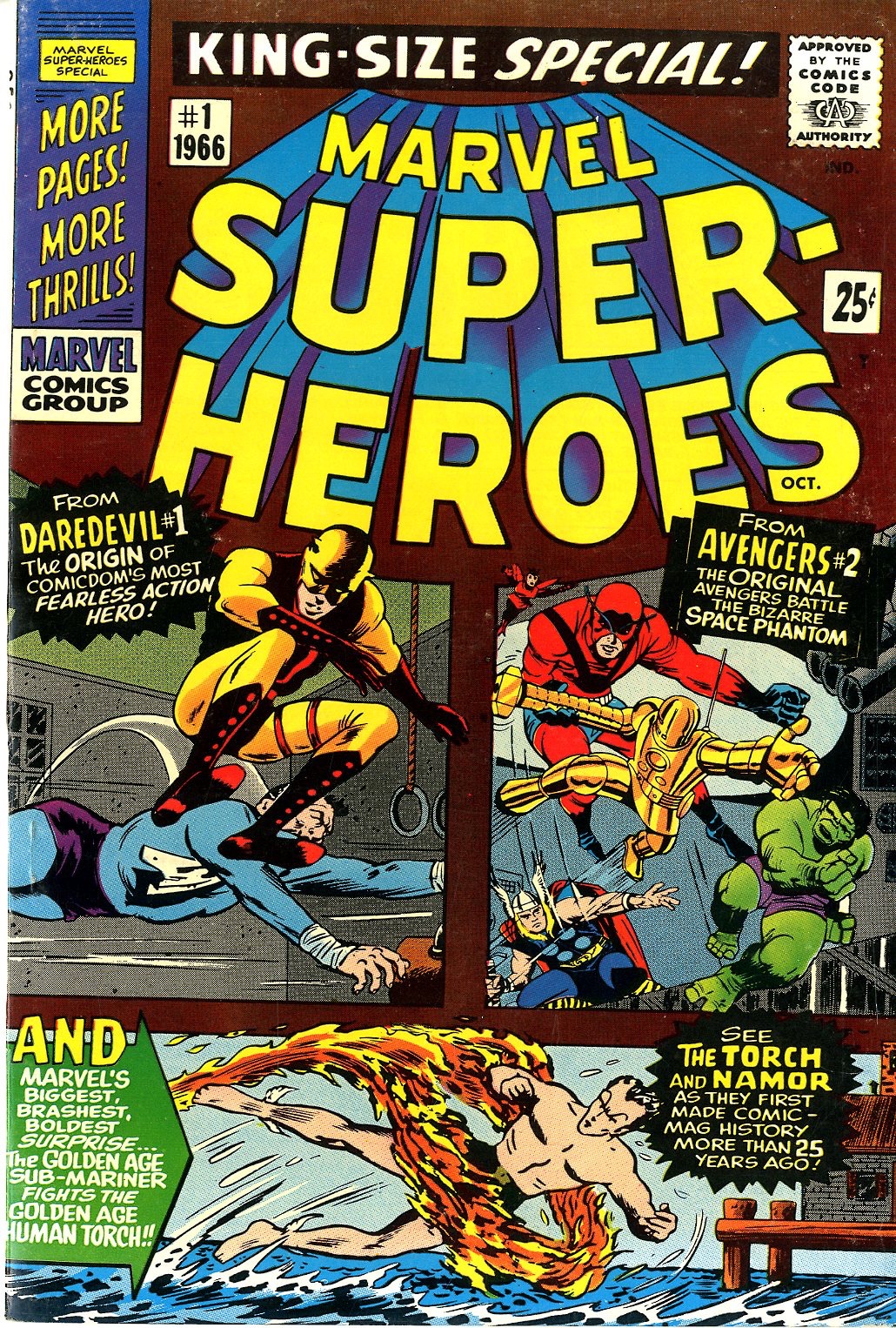 MARVEL SUPERHEROES / Issue 1 Comics Details Four Color Comics