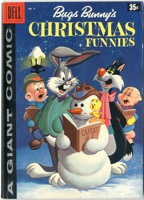 Bugs Bunny’s Christmas Funnies- Dell Giant - Primary
