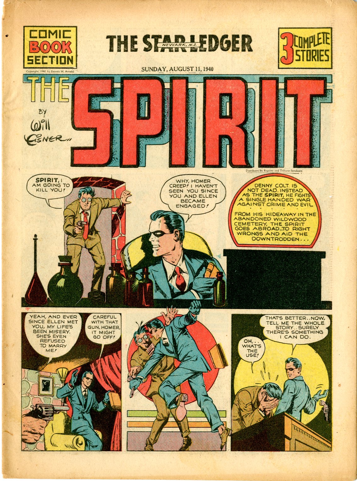 SPIRIT SECTION / Issue #1940 | Sold Details | Four Color Comics