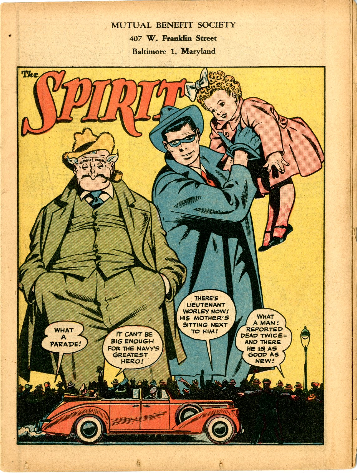 SPIRIT SECTION | Sold Details | Four Color Comics