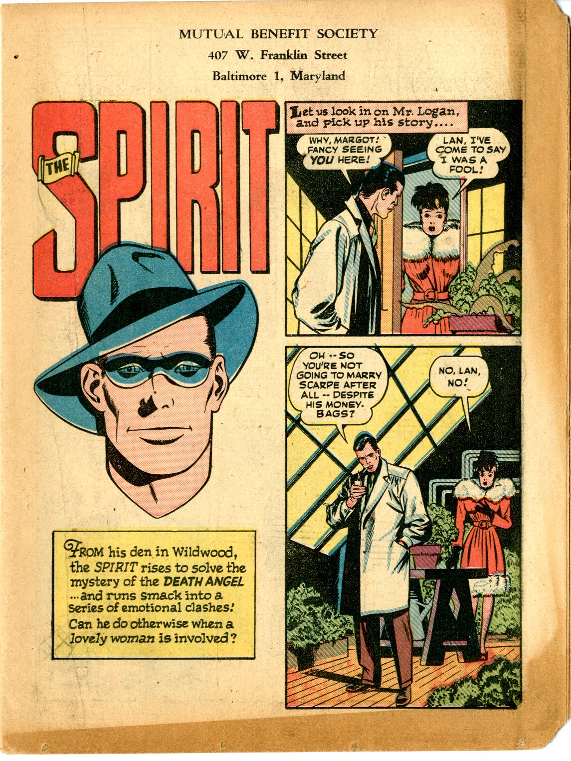 Spirit Section | Comics Details | Four Color Comics