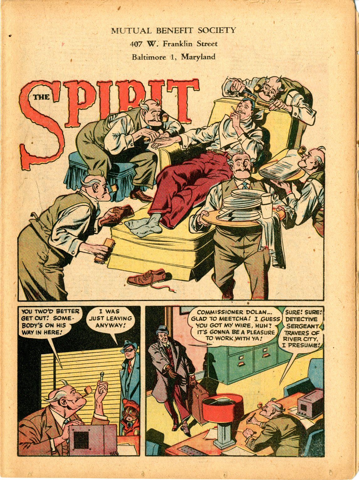 SPIRIT SECTION | Sold Details | Four Color Comics