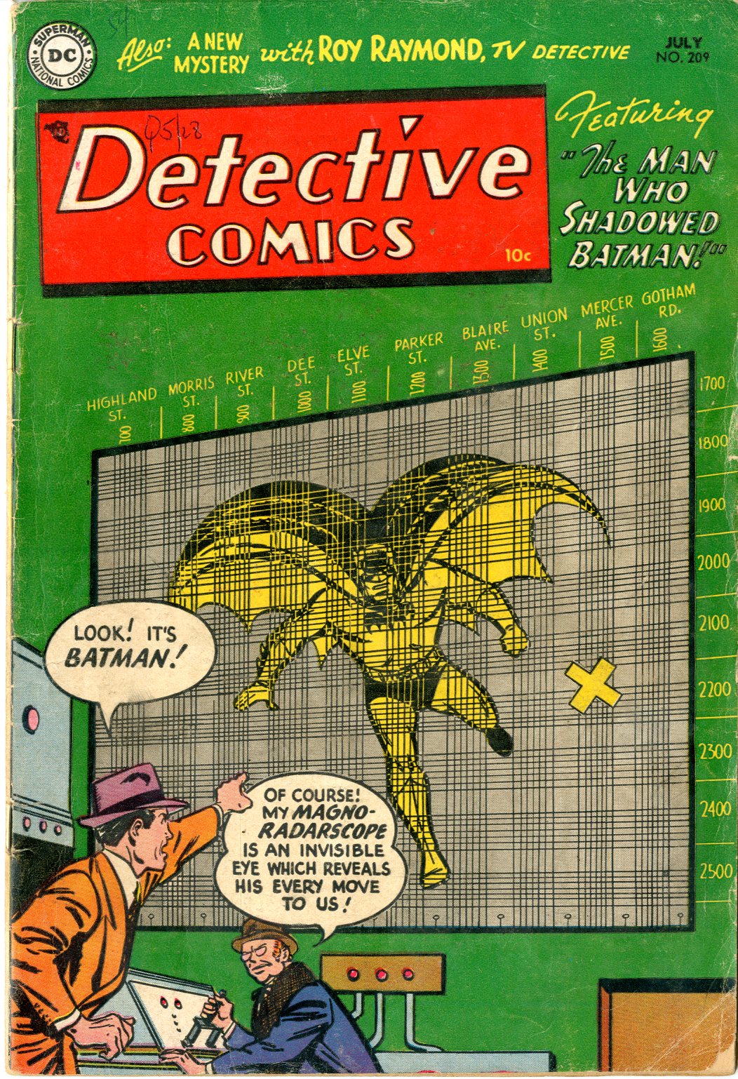 DETECTIVE COMICS / Issue #209 | Sold Details | Four Color Comics