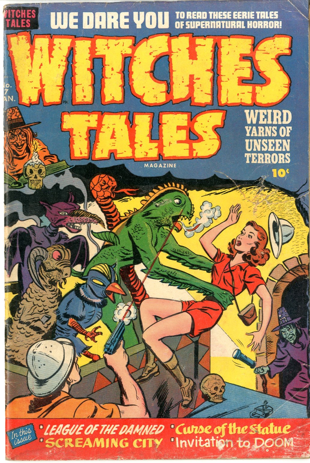WITCHES TALES / Issue #7 | Sold Details | Four Color Comics
