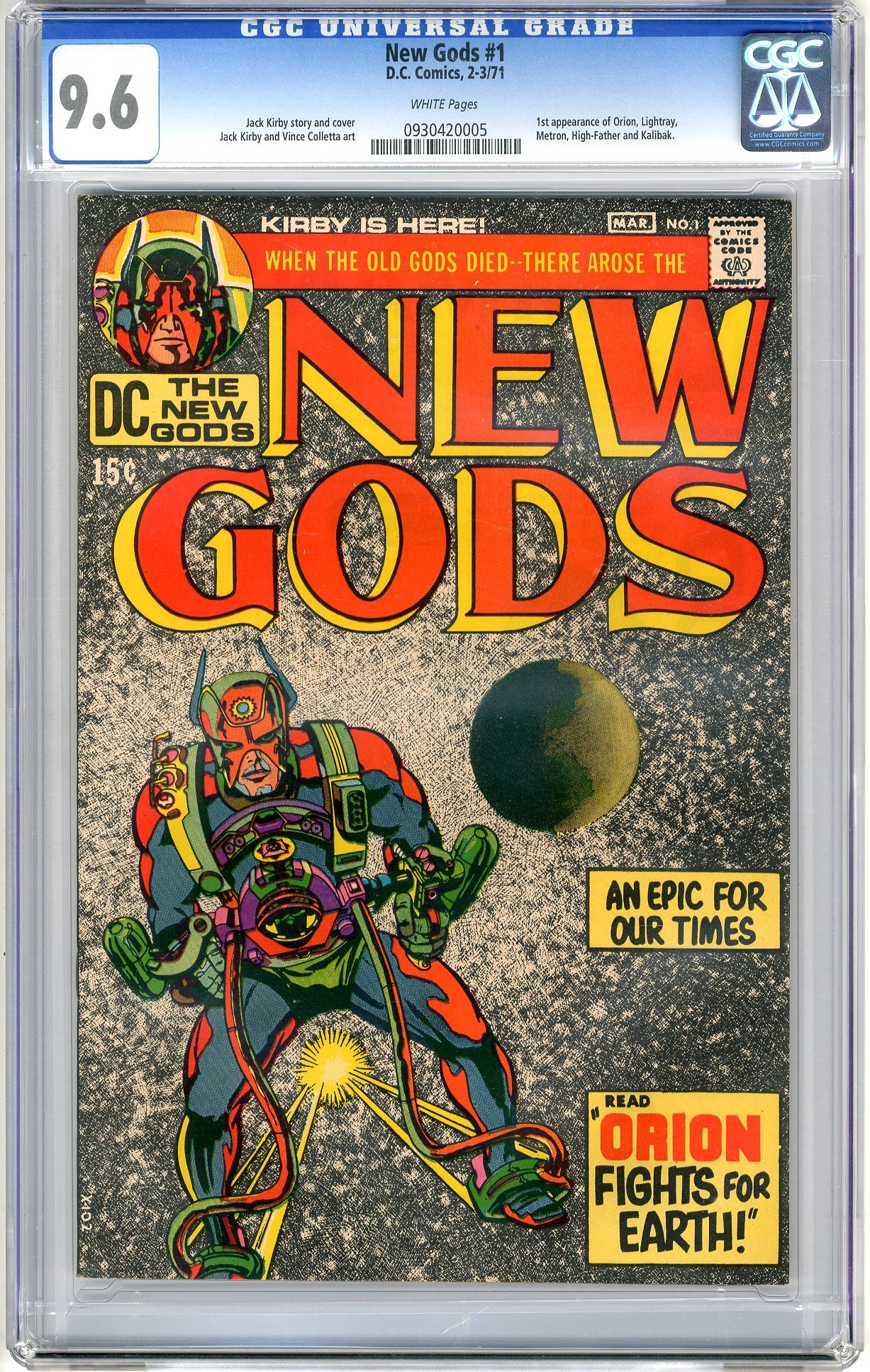 NEW GODS / Issue #1 | Sold Details | Four Color Comics