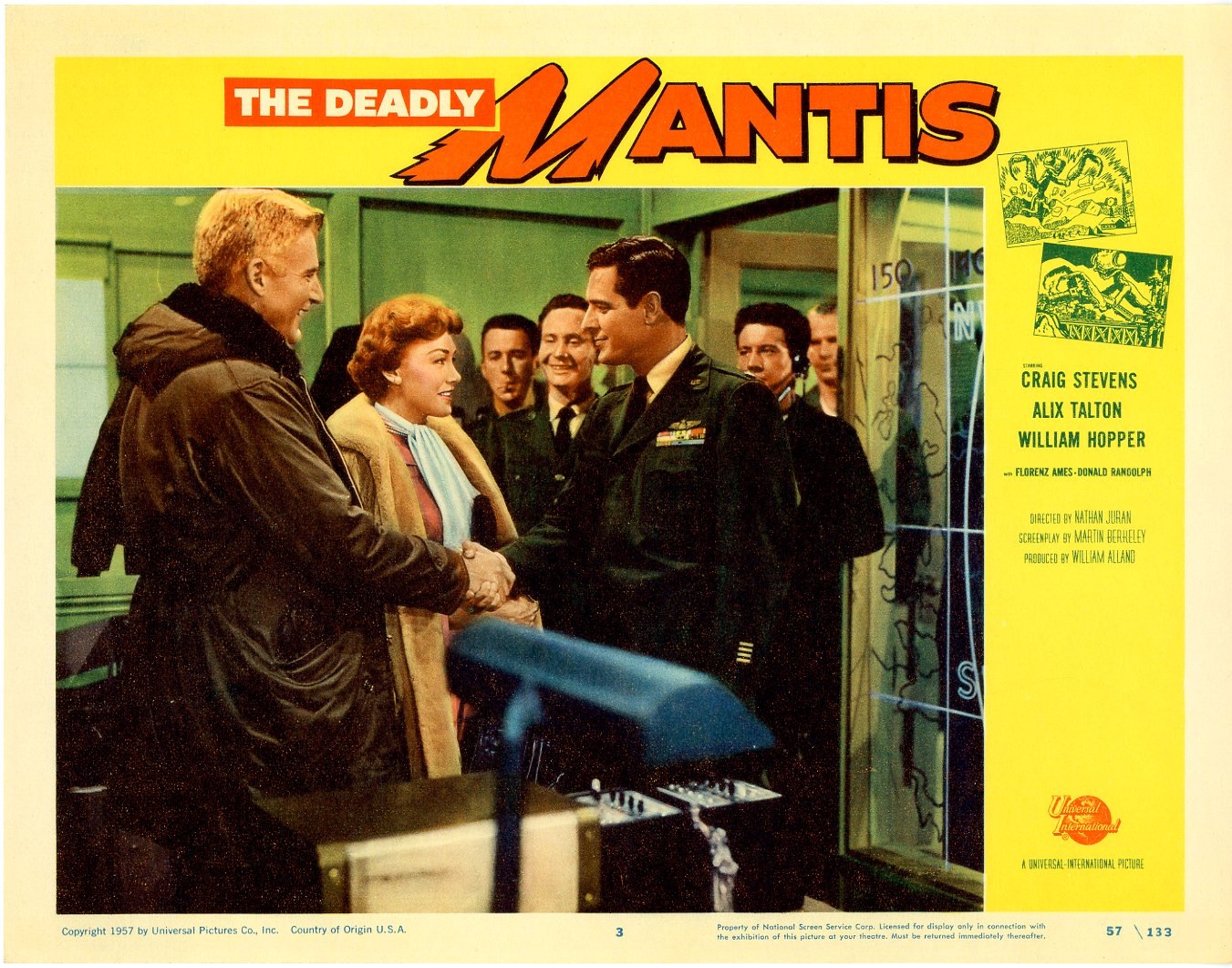 Deadly Mantis 1957 Set 3 - 509