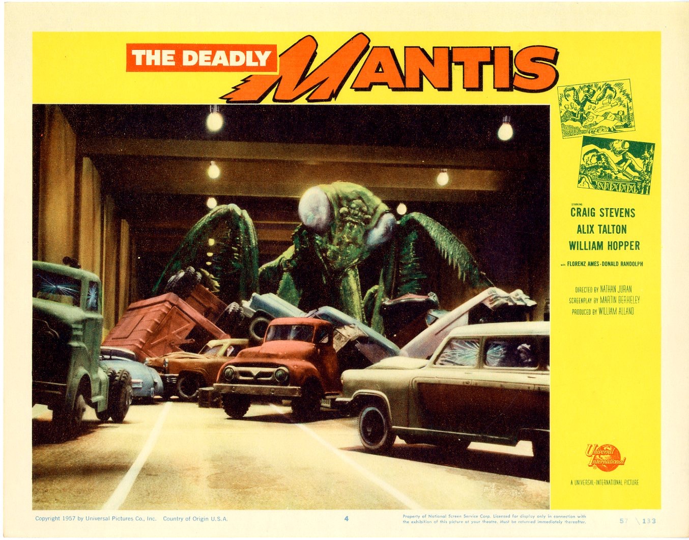 Deadly Mantis 1957 Set 3 - 510