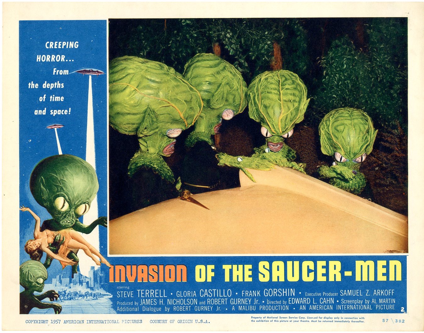 Invasion of the Saucer Men 1957 | Sold Details | Four ...