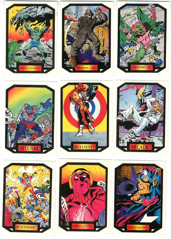 1987 Comic Images Marvel Colossal Conflicts Series 2 #12 Cobra card