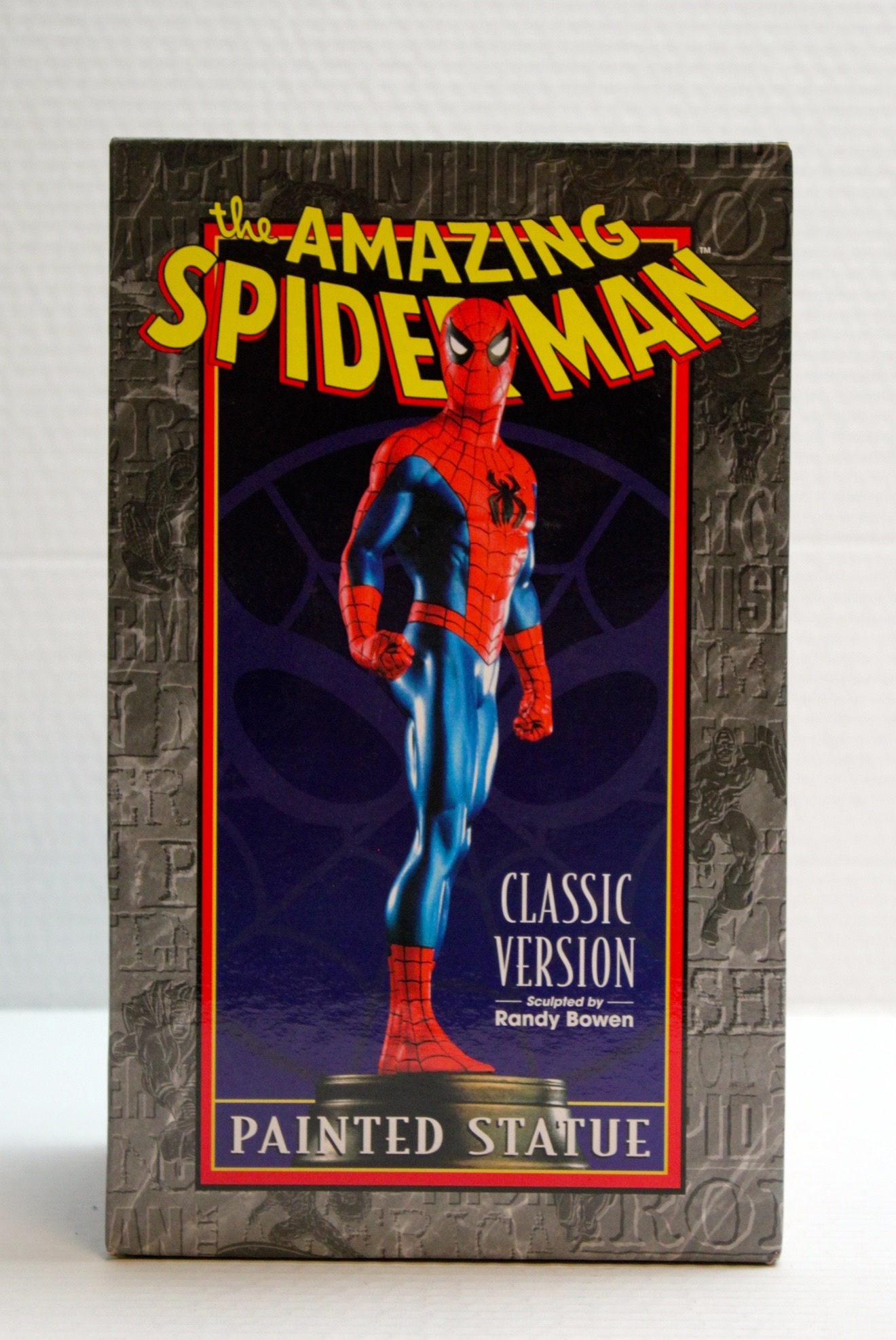 Bowen Designs Amazing Spider-Man Painted Statue | Sold Bowen Designs Amazing Spider-Man Painted Statue | Sold