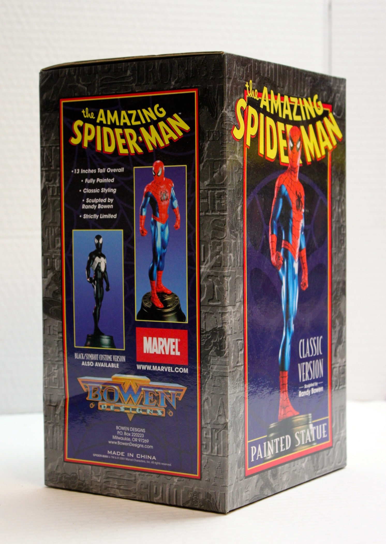 The Amazing SPIDER-MAN Classic Version Rare Marvel Bowen Designs Statue