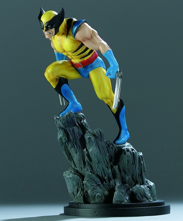 Bowen Designs Wolverine Yellow Painted Statue Sold Details Four Color Comics