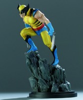Bowen Designs Wolverine Yellow Painted Statue - Primary