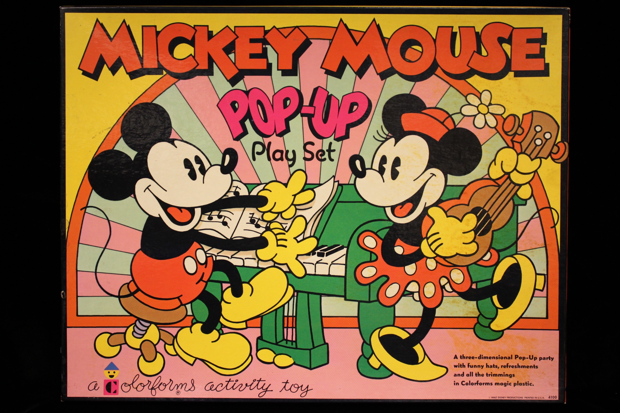 Mickey Mouse Pop-up Play Set - Primary