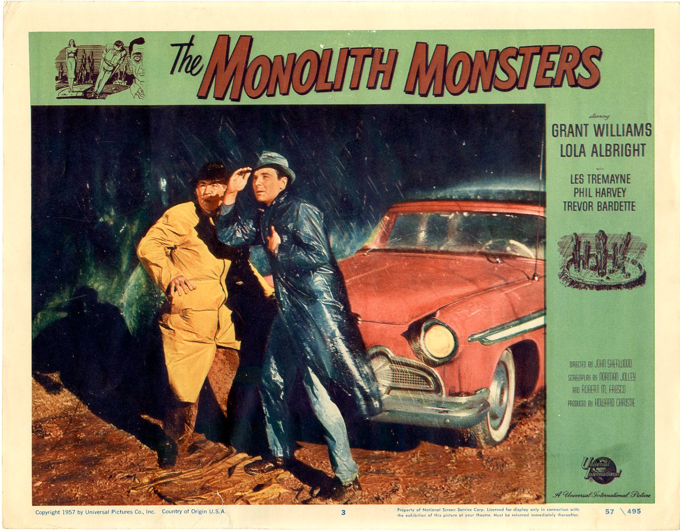 Monolith Monsters 1957 set #2 / Issue #3 | Sold Details | Four Color Comics