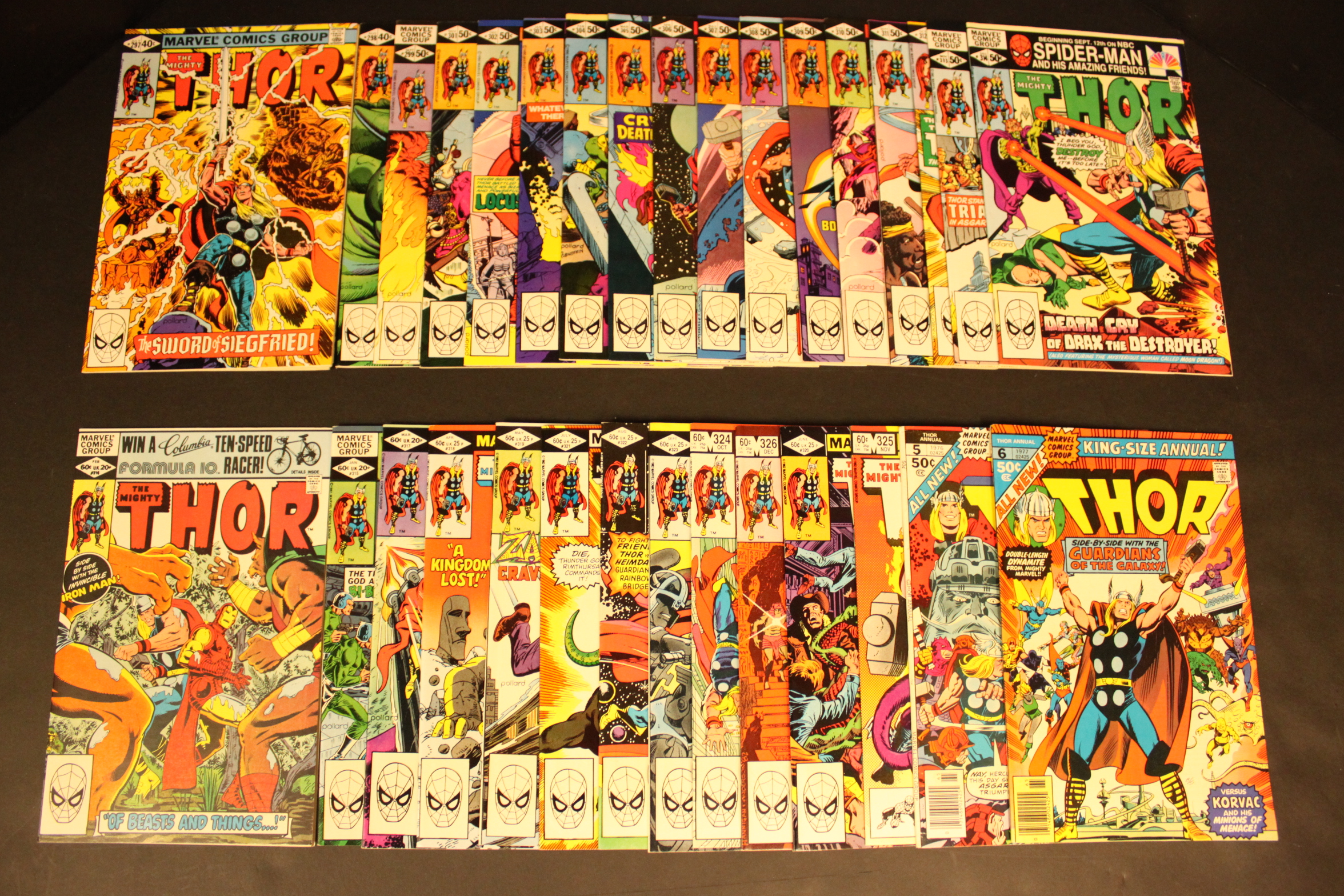 Thor Lot of 63 books | Sold Details | Four Color Comics