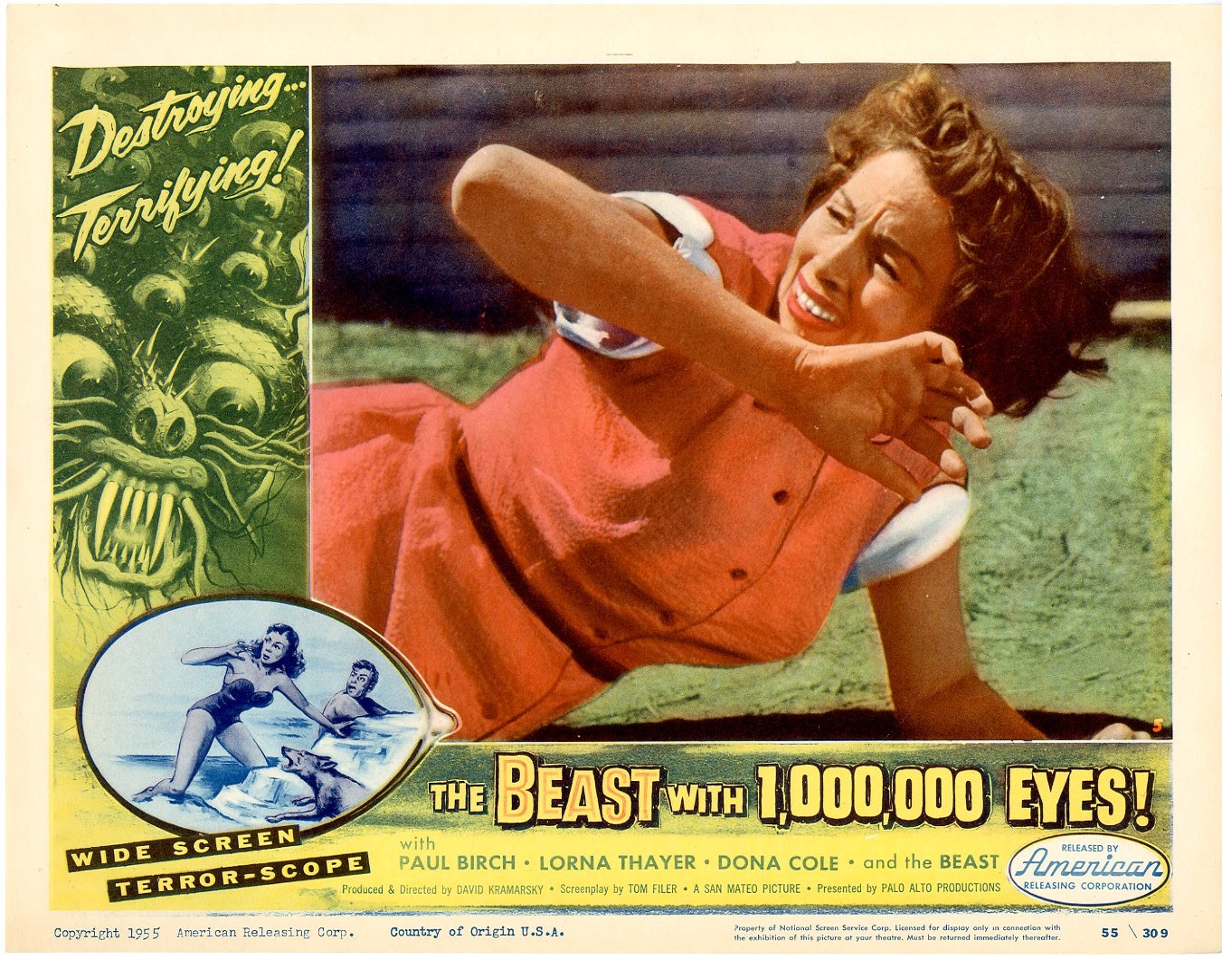 Beast With 1,000,000 Eyes 1955 - 1139