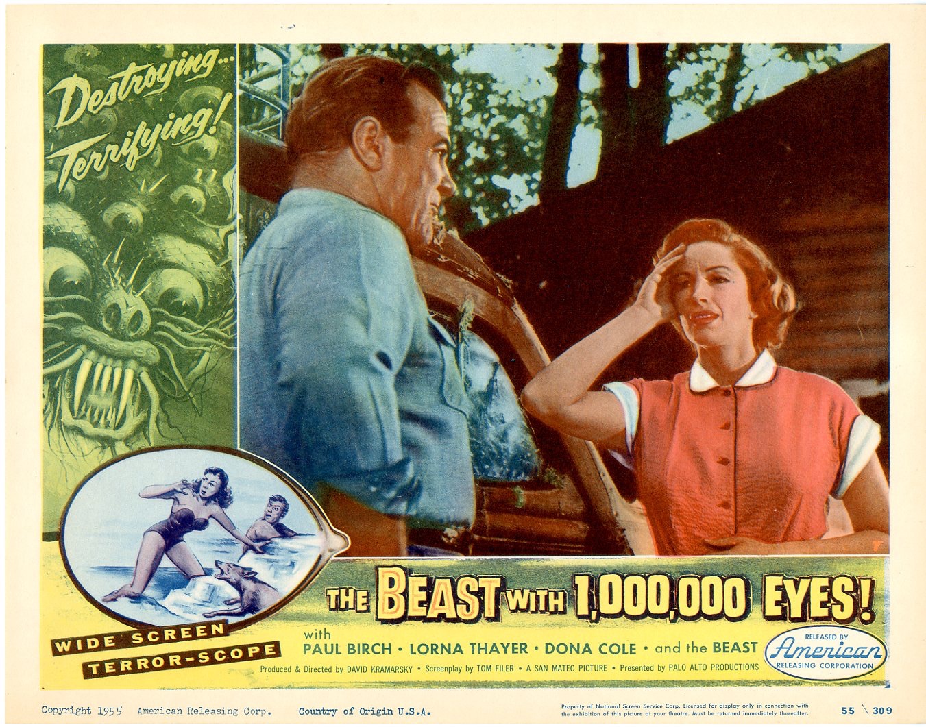 Beast With 1,000,000 Eyes 1955 - 1141