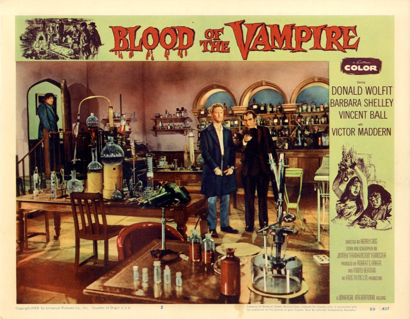 Blood Of The Vampire   1958  - 429