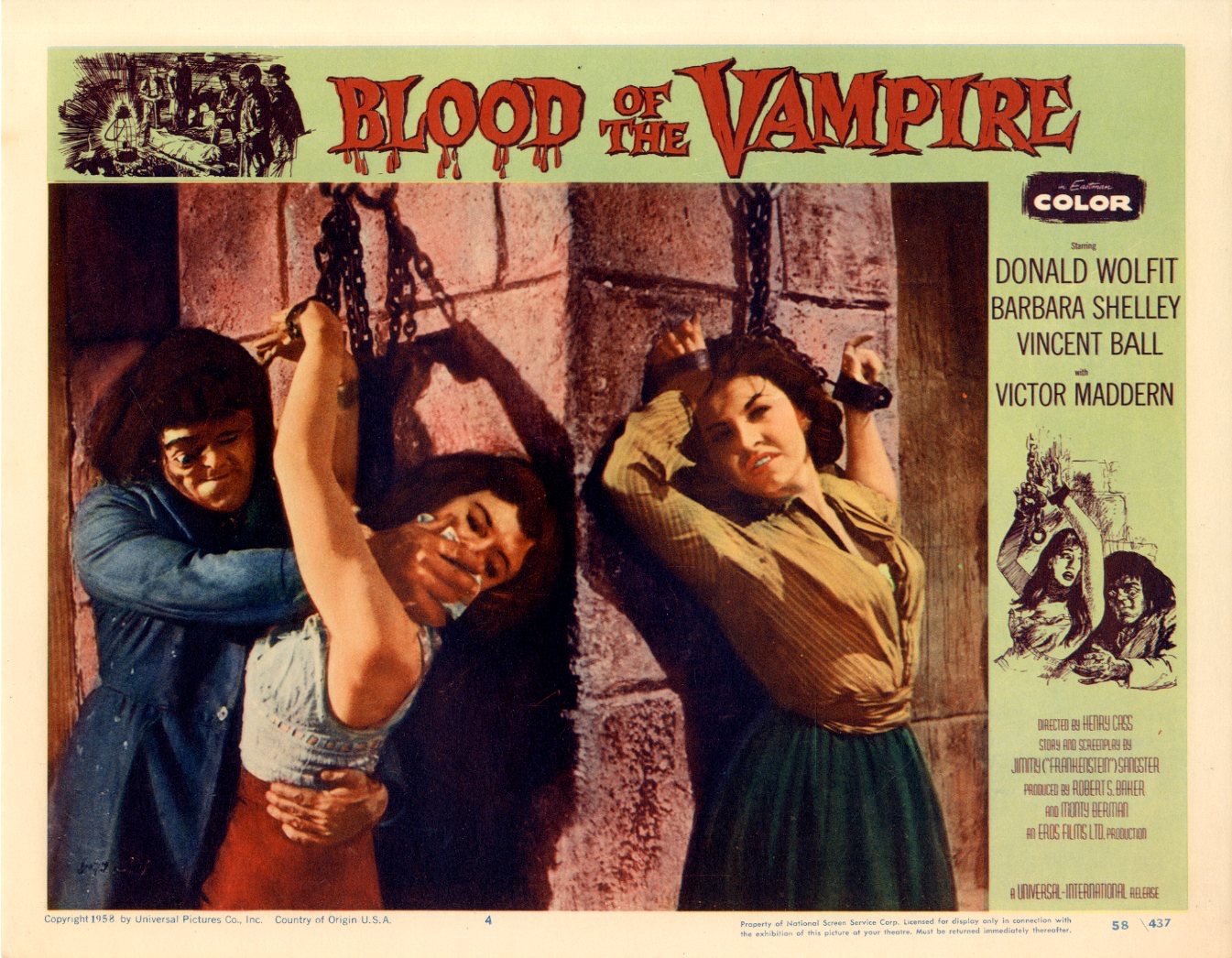 Blood Of The Vampire   1958  - 431
