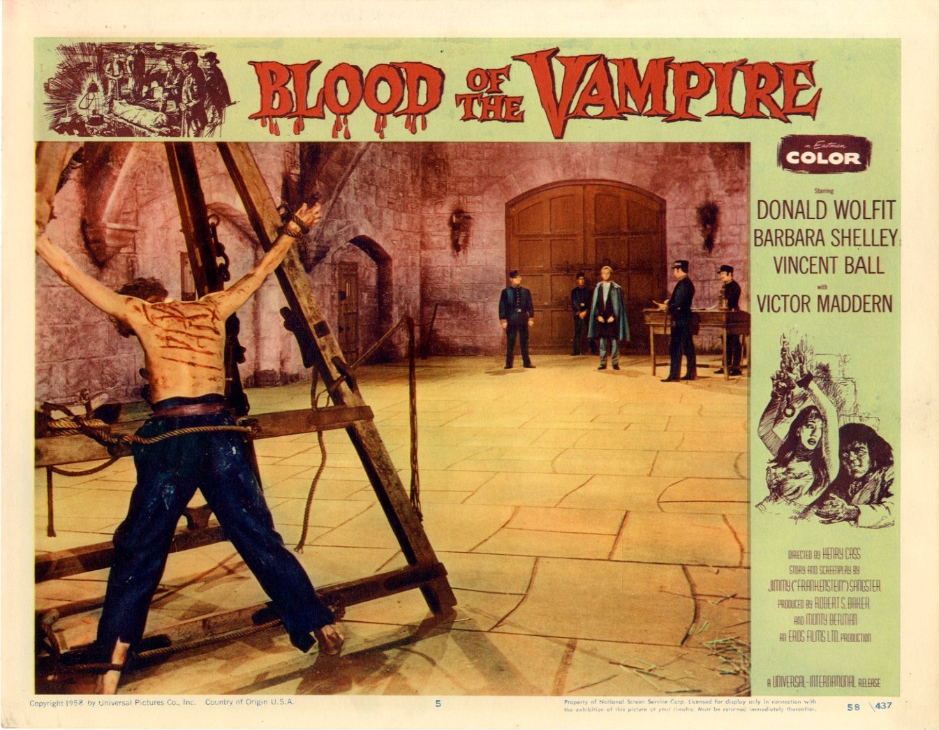 Blood Of The Vampire   1958  - 432