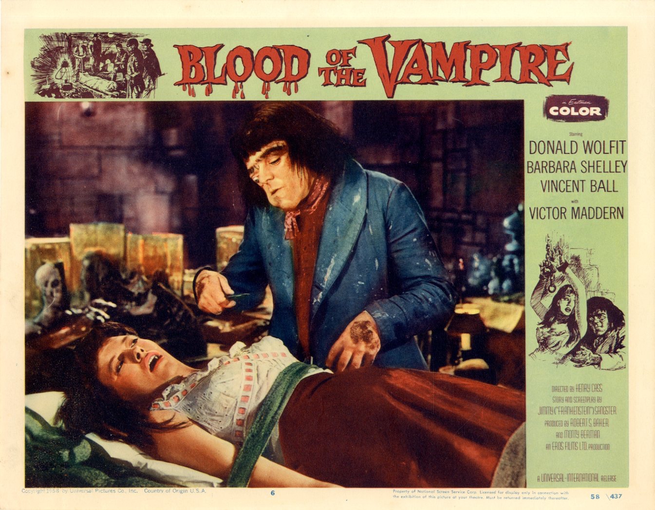 Blood Of The Vampire   1958  - 433