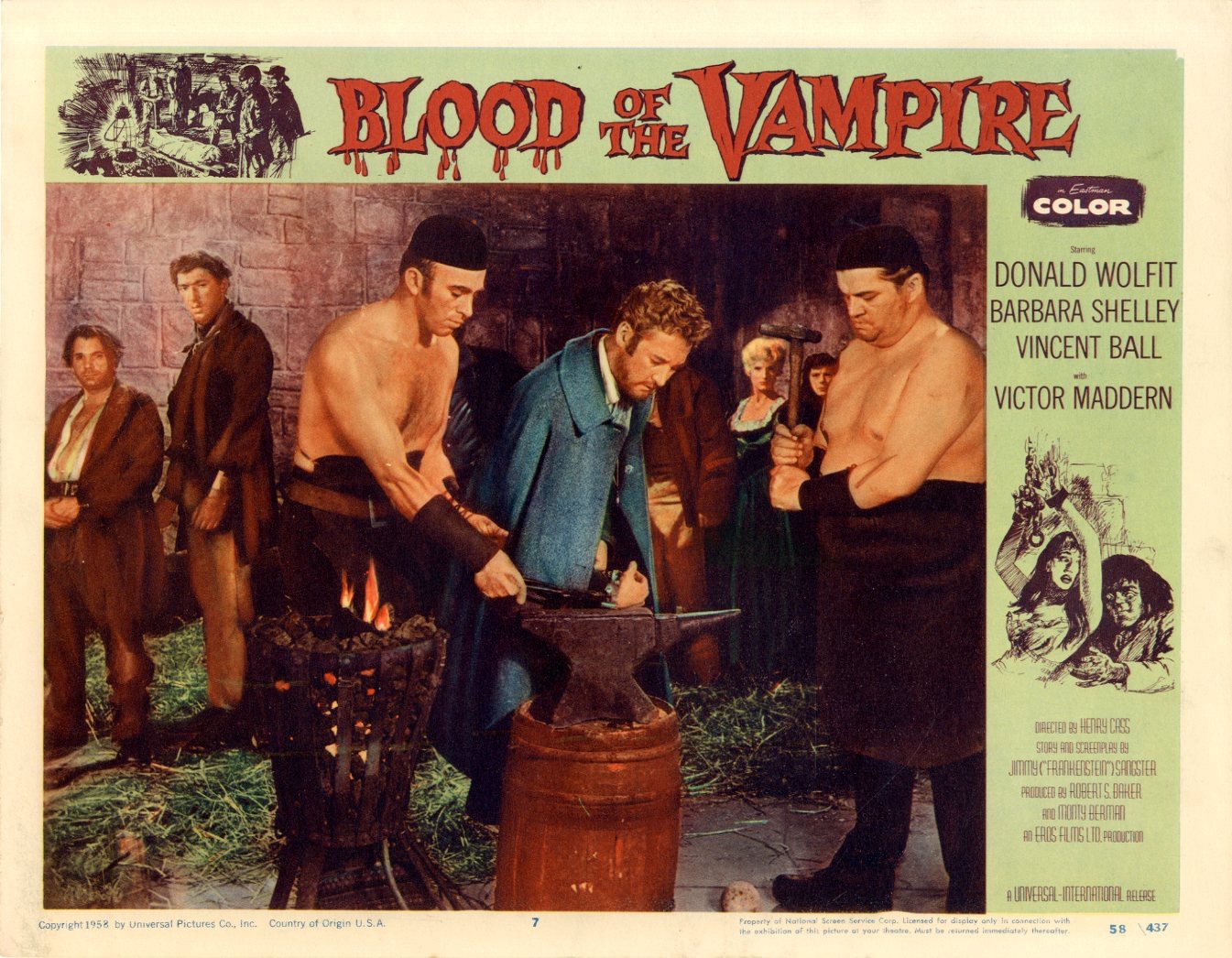 Blood Of The Vampire   1958  - 434