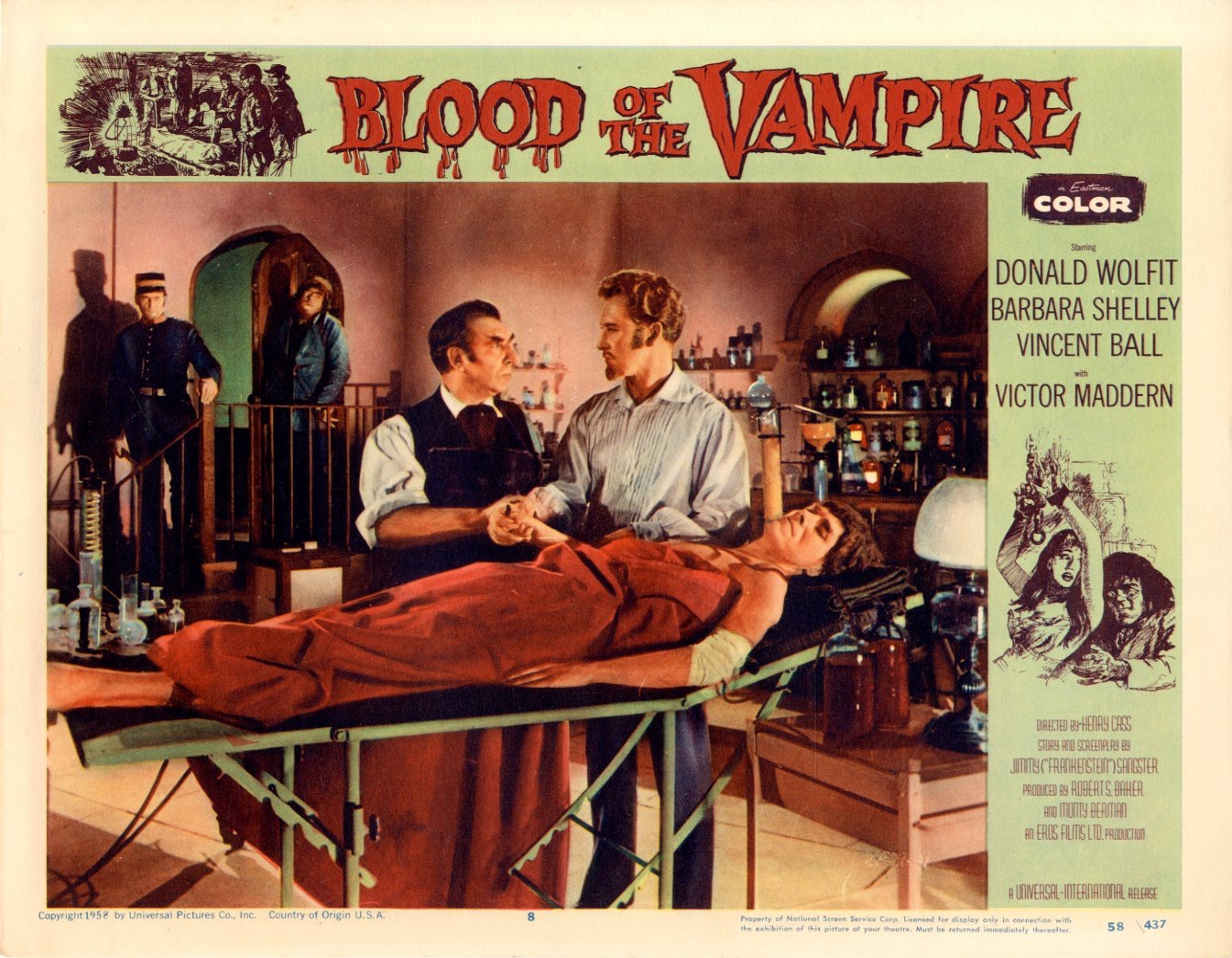 Blood Of The Vampire   1958  - 435