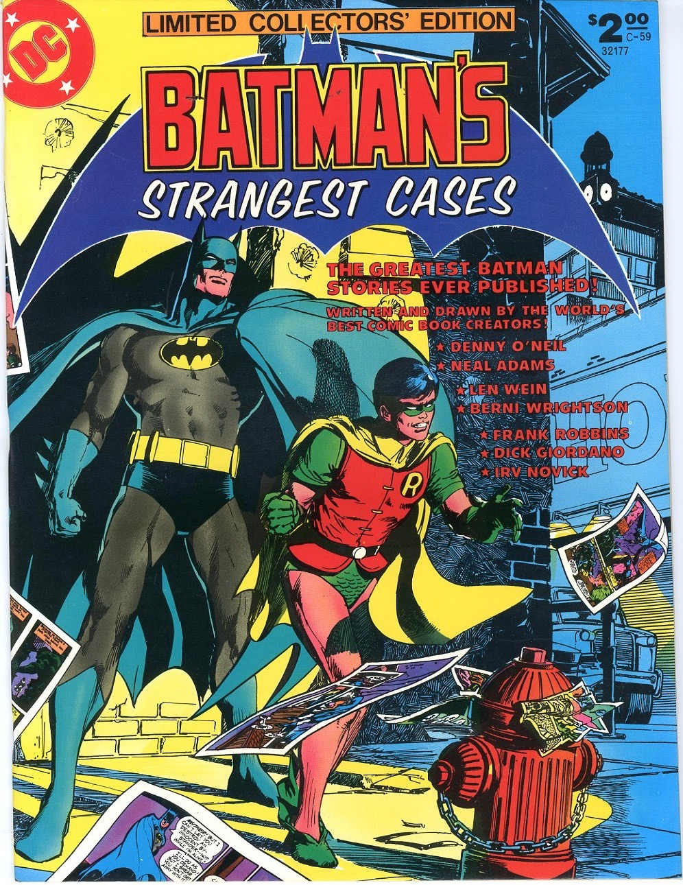 Limited collectors edition batman issue c 59 sold details four
