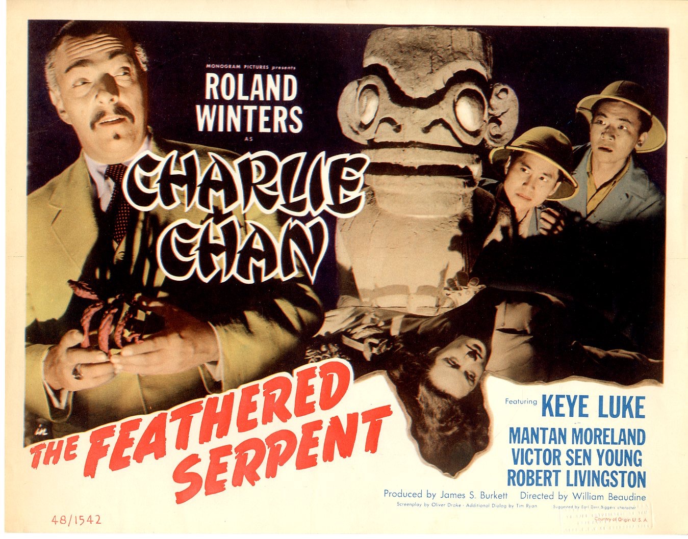 Feathered Serpent 1948 Charlie Chan - Primary