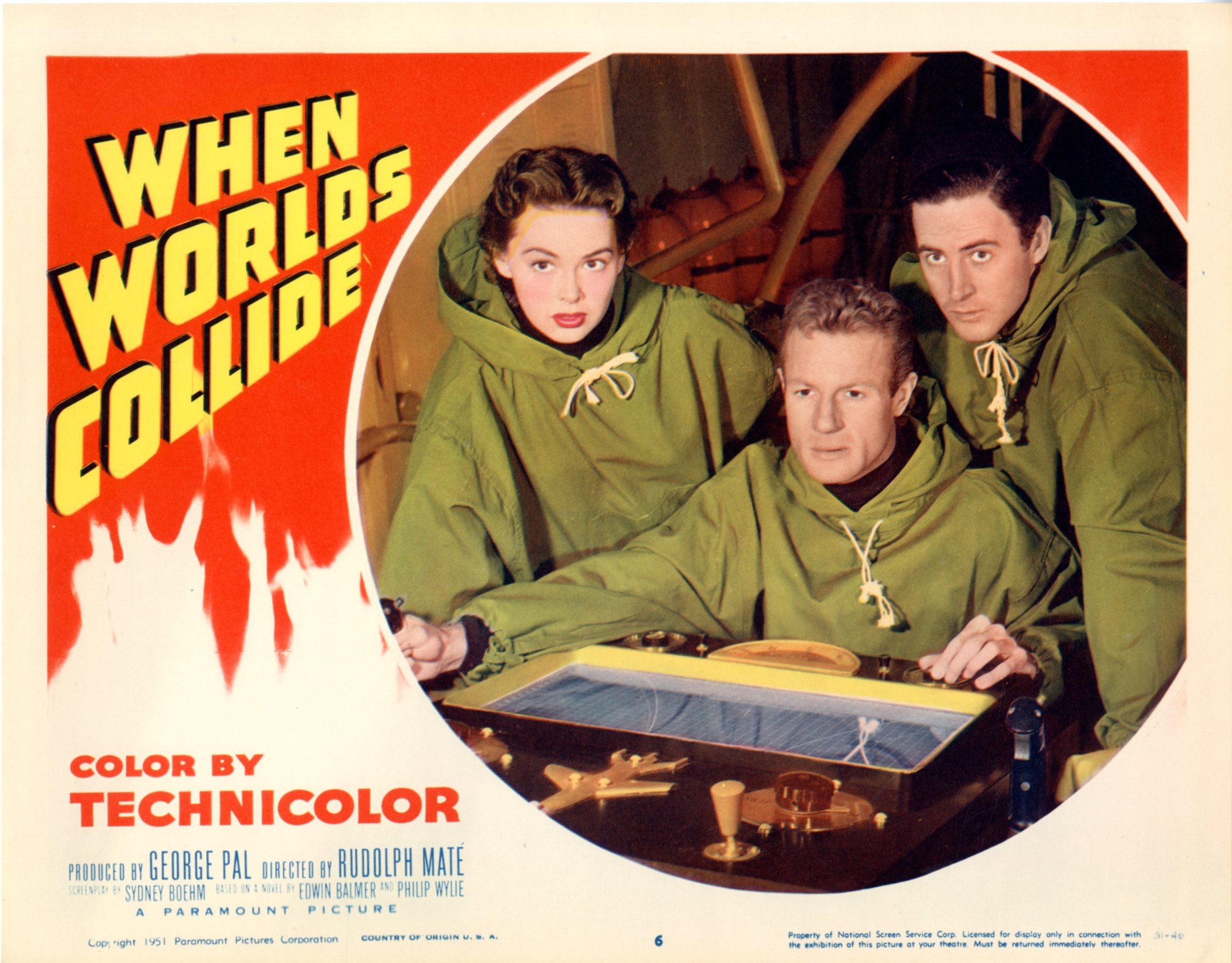 When Worlds Collide 1951 Posters Details Four Color Comics