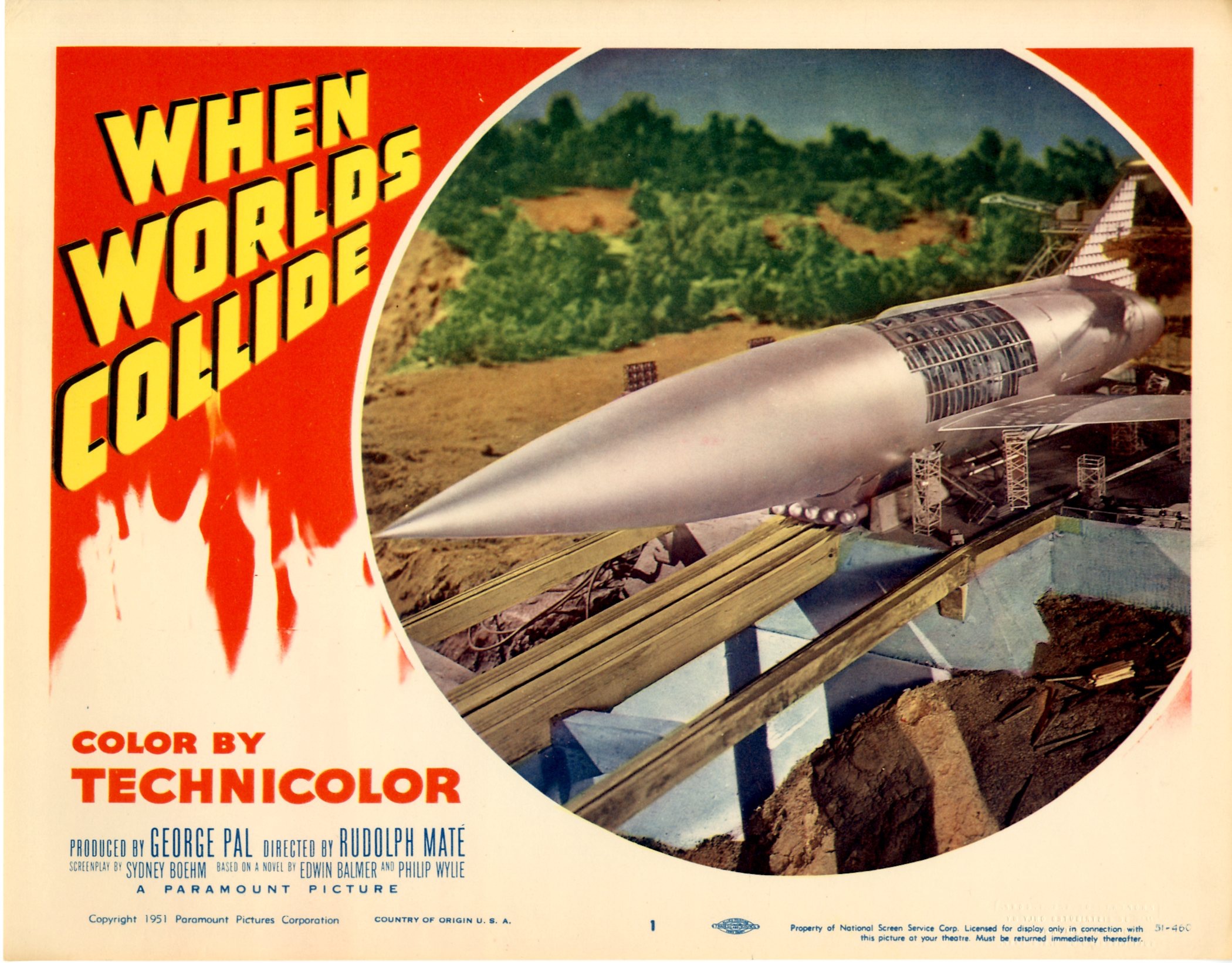 When Worlds Collide 1951 Posters Details Four Color Comics