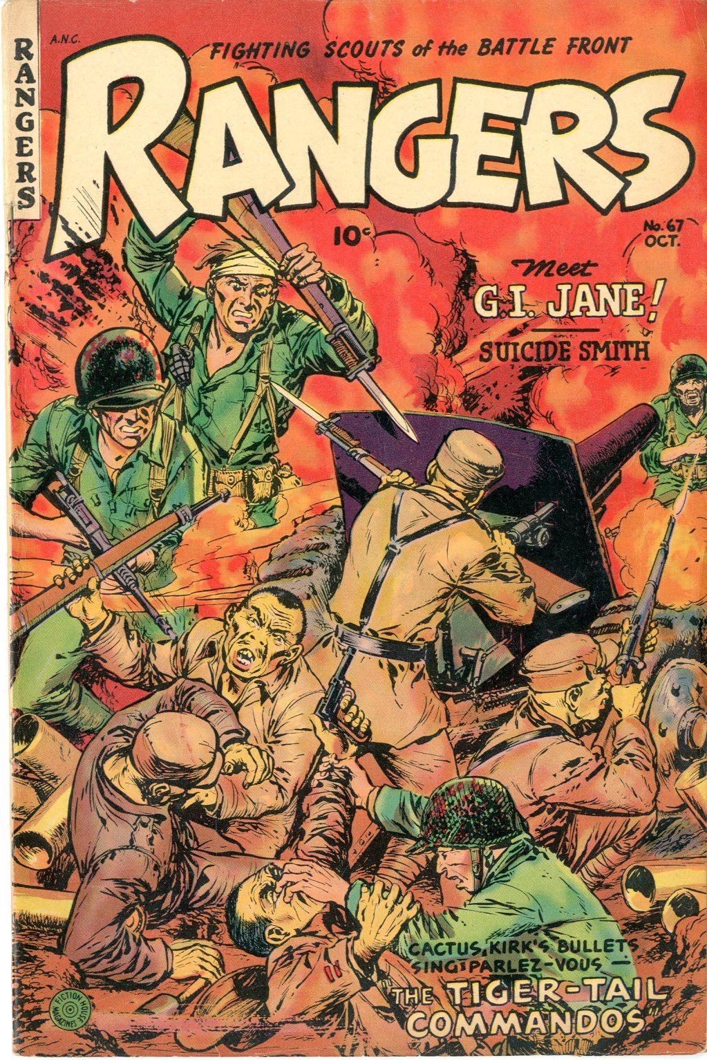 RANGERS COMICS / Issue #67 | Sold Details | Four Color Comics
