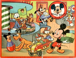 Mickey Mouse Club Puzzle - Primary