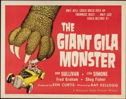 Giant Gila Monster 1956 - Primary