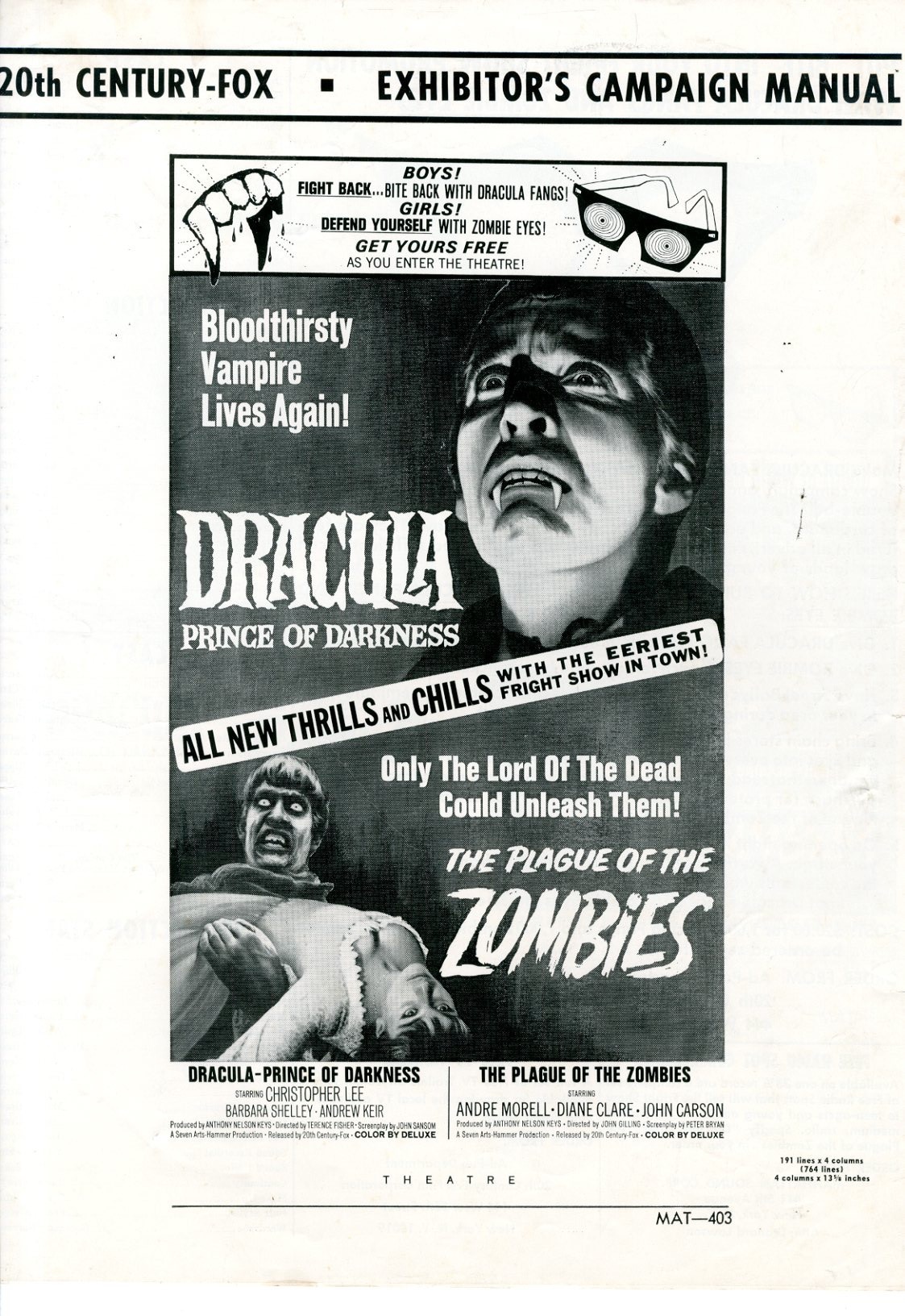 Dracula Price Of Darkness 1966 - Primary