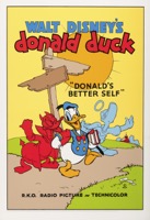 Walt Disney’s Donald’s Better Self     Lithograph Poster - Primary