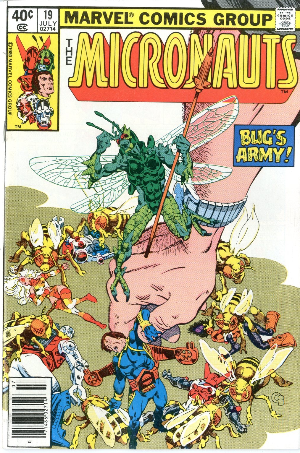 Micronauts / Issue #19 | Comics Details | Four Color Comics