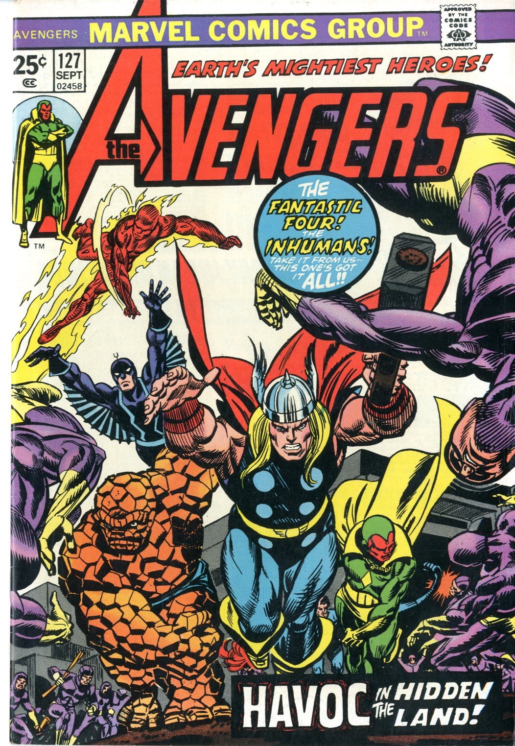 驚きの値段 Avengers Comics Color Four | Details Comics | #127 Issue / 洋書
