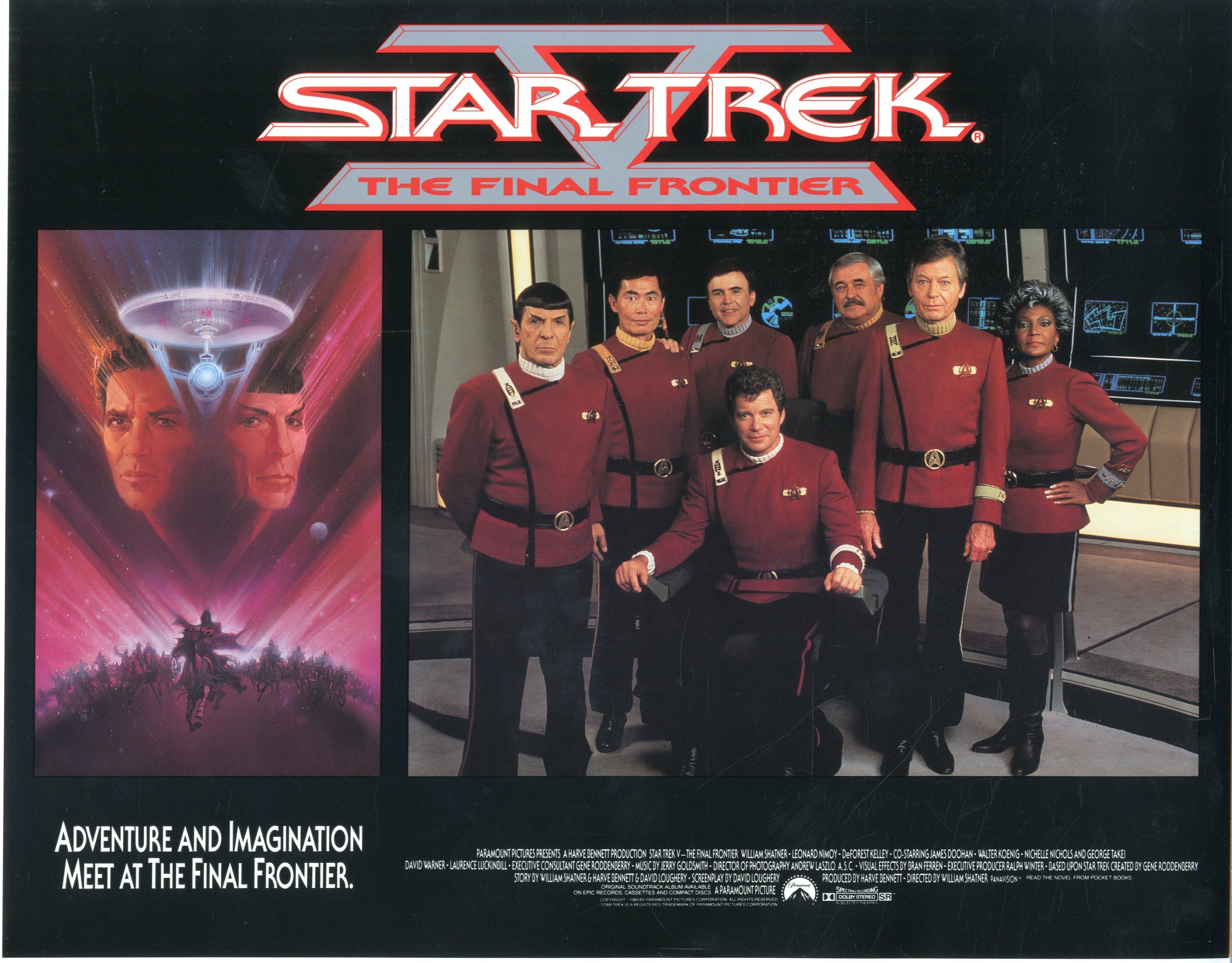 Star Trek 5: The Final Frontier 1989 | Sold Details | Four Color
